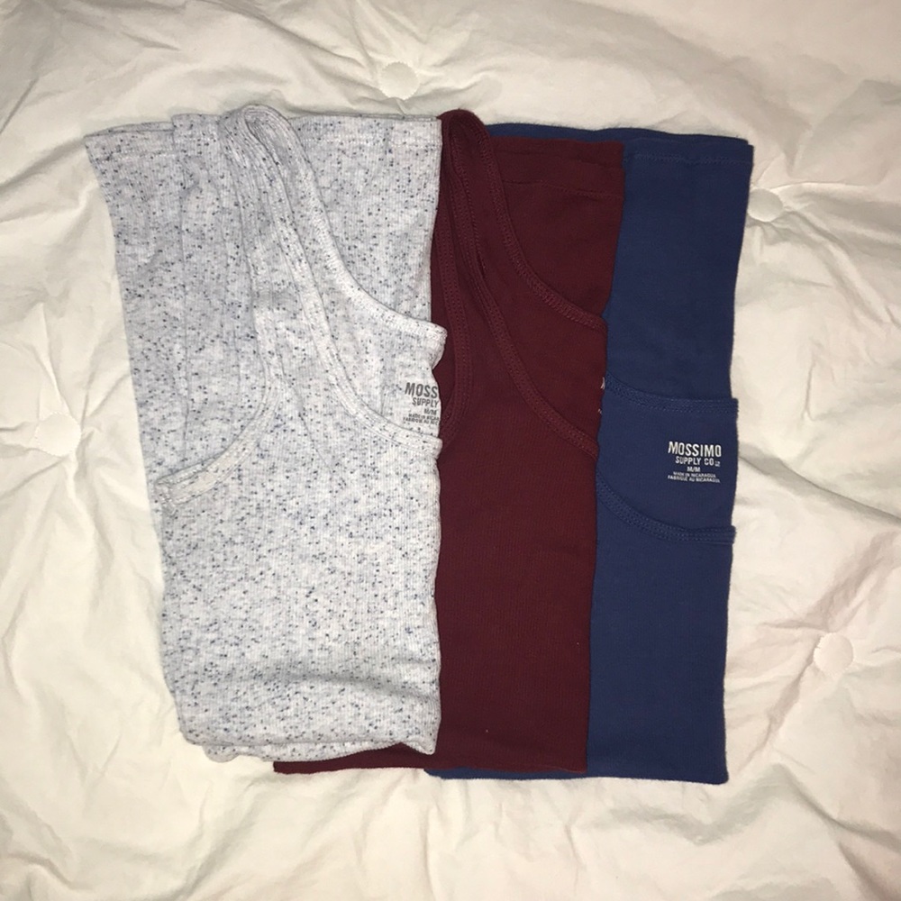 3 Mossimo Medium Tank Tops